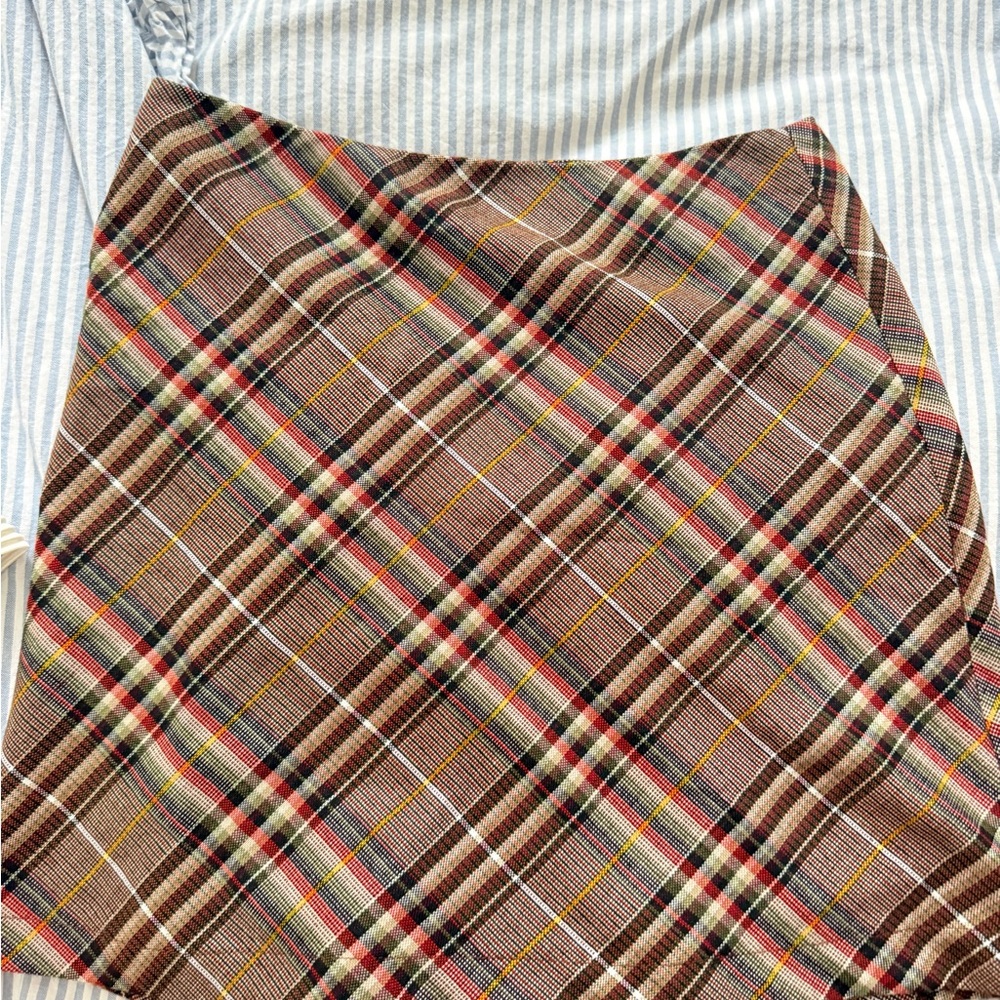 Princess Polly Multicolor Plaid Mini Skirt